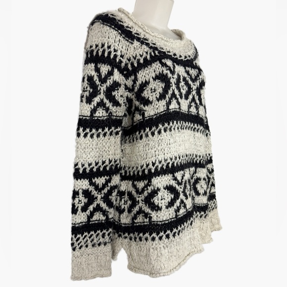 Free People | Silver Reed Fair Isle Wool Blend Sweater - Picture 5 of 12